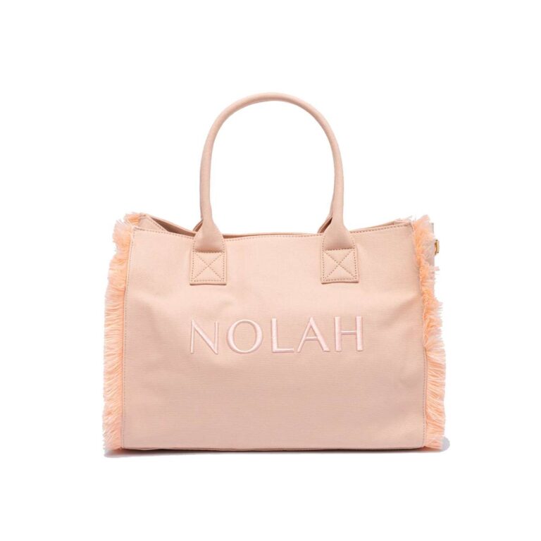 Nolah Vacay Pink Υφασμάτινη Τσάντα Παραλίας
