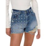 Only 15318280 Γυναικείο Τζιν Σορτς Blue Denim