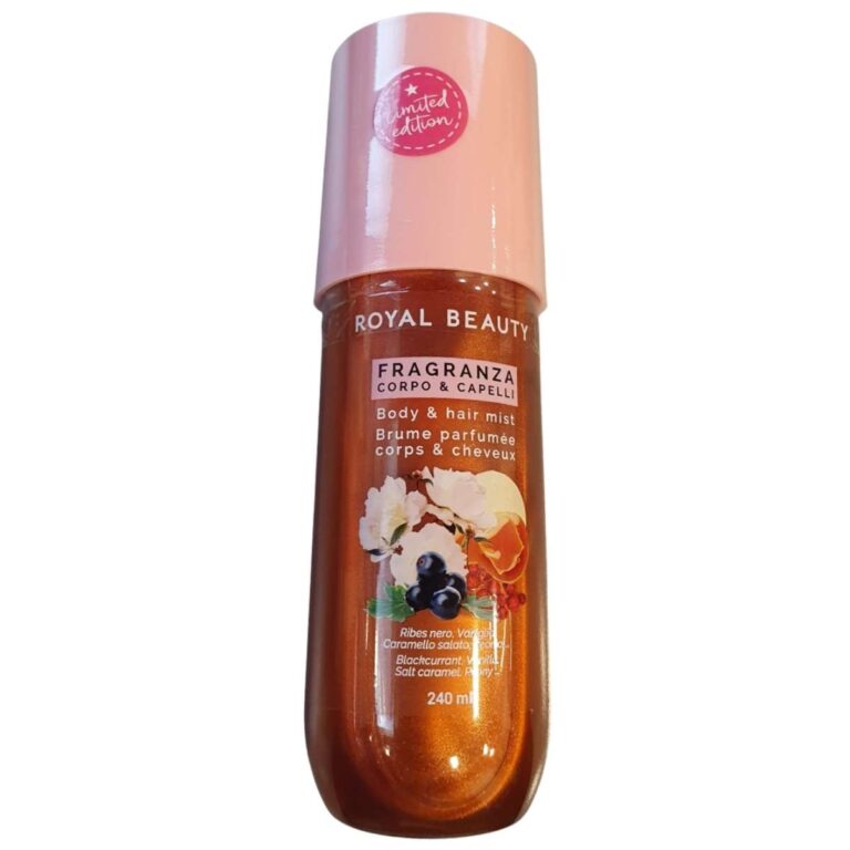 Royal Beauty Blackcurrant Vaniglia Body Mist 240ml