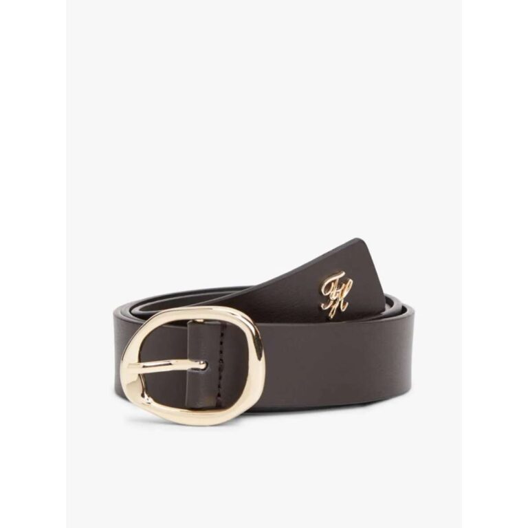 Tommy Hilfiger AW0AW18697-GUG Δερμάτινη Ζώνη