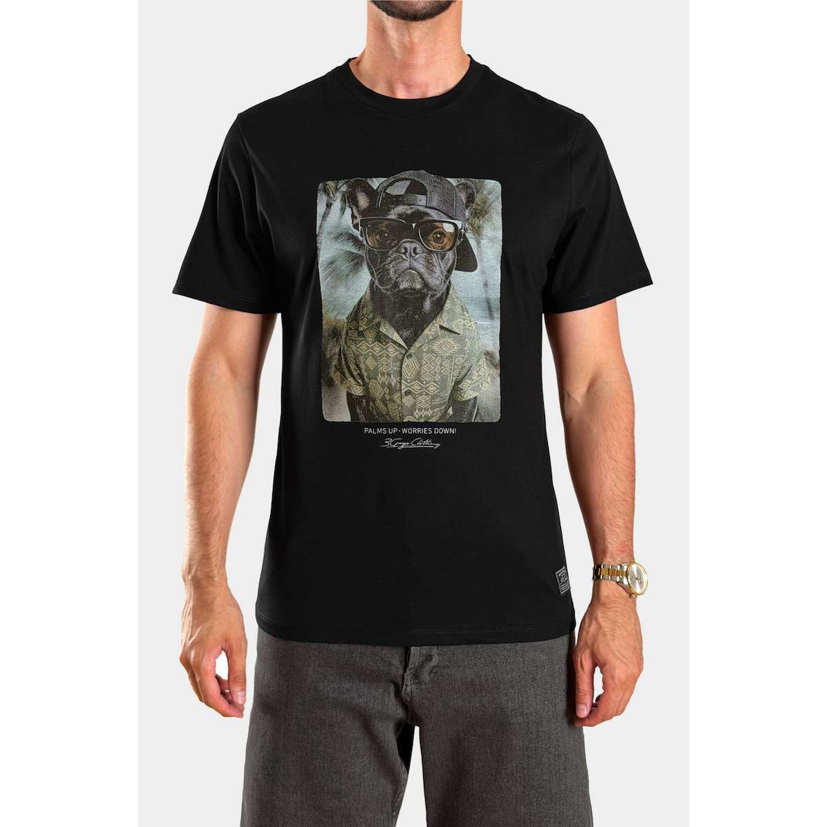 3GUYS 61-5169 Ανδρικό T-shirt Κοντομάνικο 3GUYS 61-5169 Ανδρικό T-shirt Κοντομάνικο