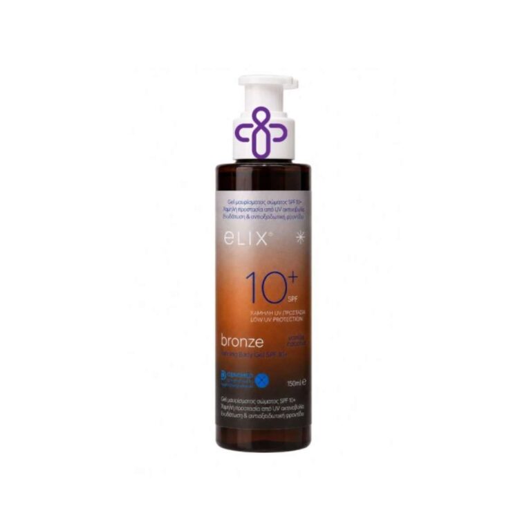 Elix Bronze Gel  Αντηλιακό Προσώπου & Σώματος SPF10 150ml