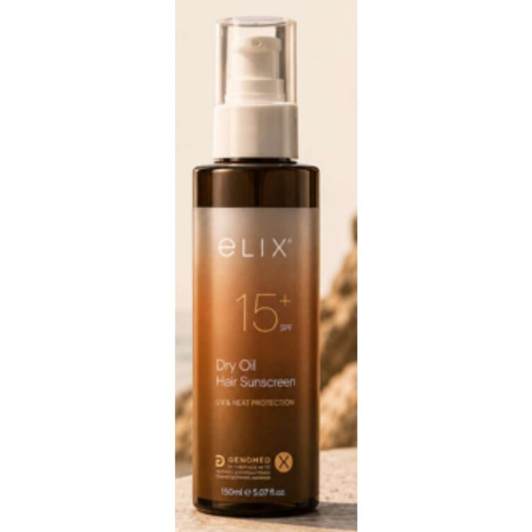 Elix Dry Oil Hair Sunscreen 15+ Αντηλιακό Λάδι 150ml