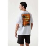 Guess F5GI10I3Z14-G011 Ανδρικό T-shirt Λευκό