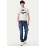 Guess F6GI00J1314-G011 Ανδρικό T-Shirt Λευκό