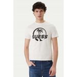 Guess F6GI00J1314-G011 Ανδρικό T-Shirt Λευκό