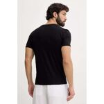 Guess F6GI12K6XN4-JBLK Ανδρικό T-shirt Μαύρο