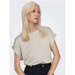 Only 15303413 Γυναικεία Μπλούζα Σατέν Κοντομάνικη