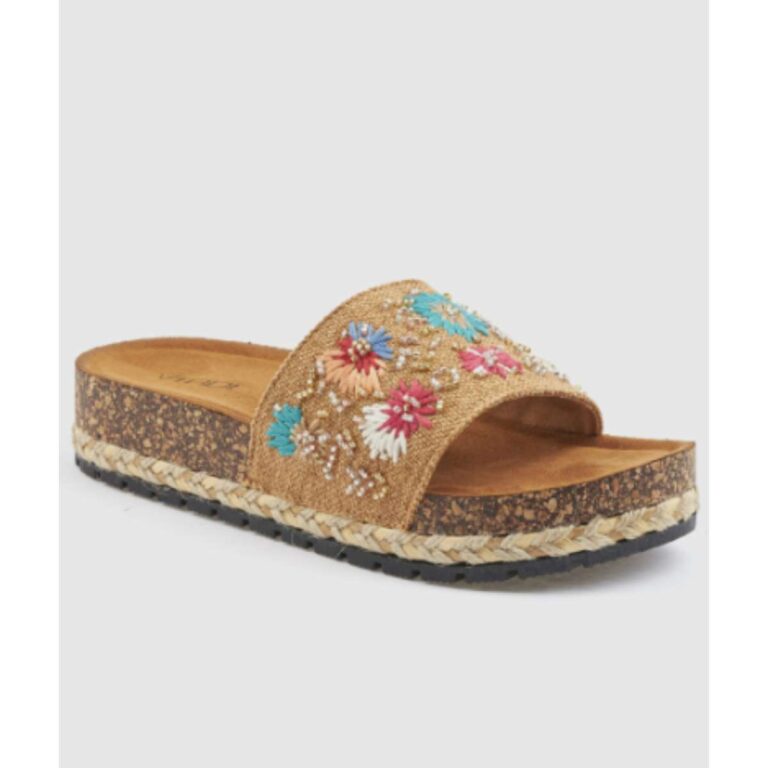 Verde 28-0004186 Γυναικείες Παντόφλες Camel