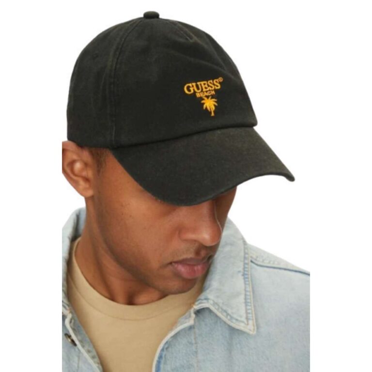 Guess F5GZ00WO07T-JBLK Ανδρικό Καπέλο Palm Logo Baseball