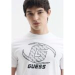 Guess Z6RI06I3Z14-G011 Ανδρικό T-shirt Λευκό