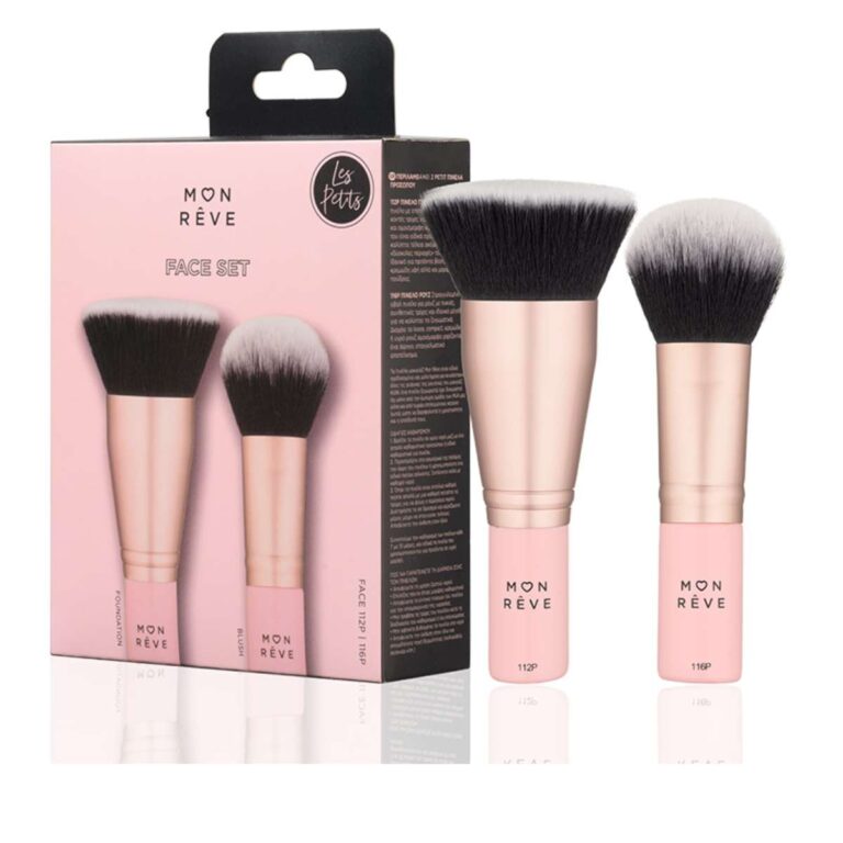 Mon Reve Face Set Πινέλα Μακιγιάζ 2τμχ