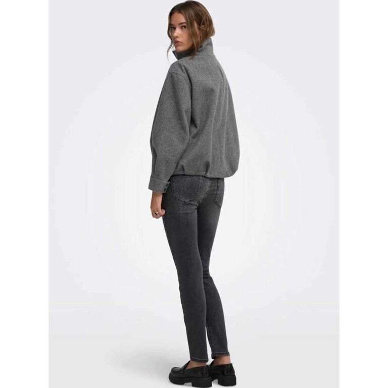 Only 15384778 Γυναικείο Bomber Jacket Dark Grey
