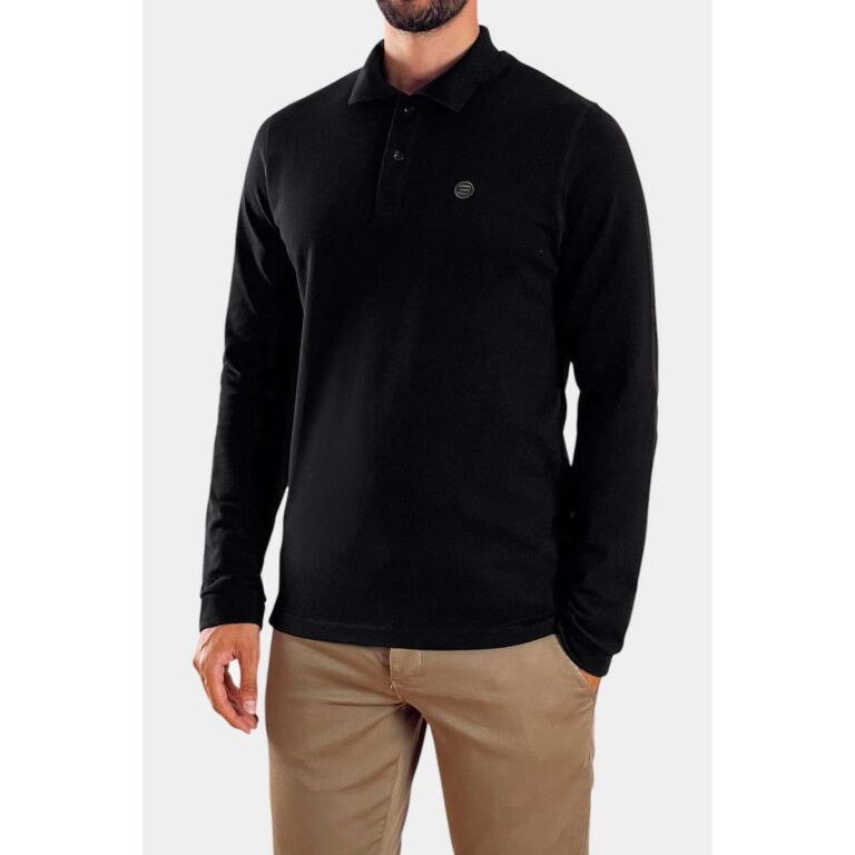 3Guys 60-5059 Ανδρική Polo Μακρυμάνικη Μπλούζα