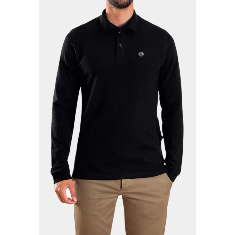 3Guys 60-5059 Ανδρική Polo Μακρυμάνικη Μπλούζα