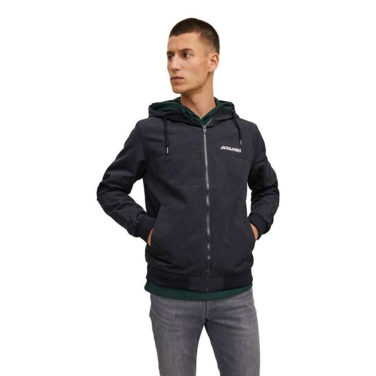 Jack&Jones 12200208 Ανδρικό Μπουφάν Casual Μαύρο