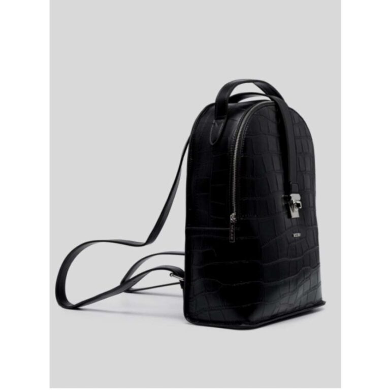 Nolah Domino Black Silver Γυναικεία Τσάντα Πλάτης