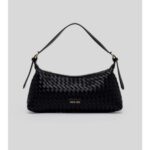 Nolah Gilda Black Light Gold Γυναικεία Τσάντα Ώμου