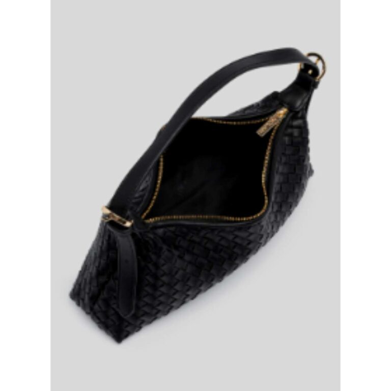 Nolah Gilda Black Light Gold Γυναικεία Τσάντα Ώμου