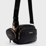 Nolah Globe Black Γυναικεία Τσάντα Χιαστί