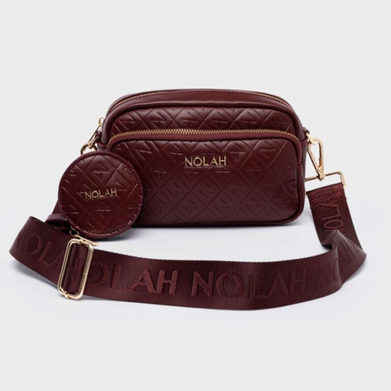 Nolah Globe Burgundy Γυναικεία Τσάντα Χιαστί