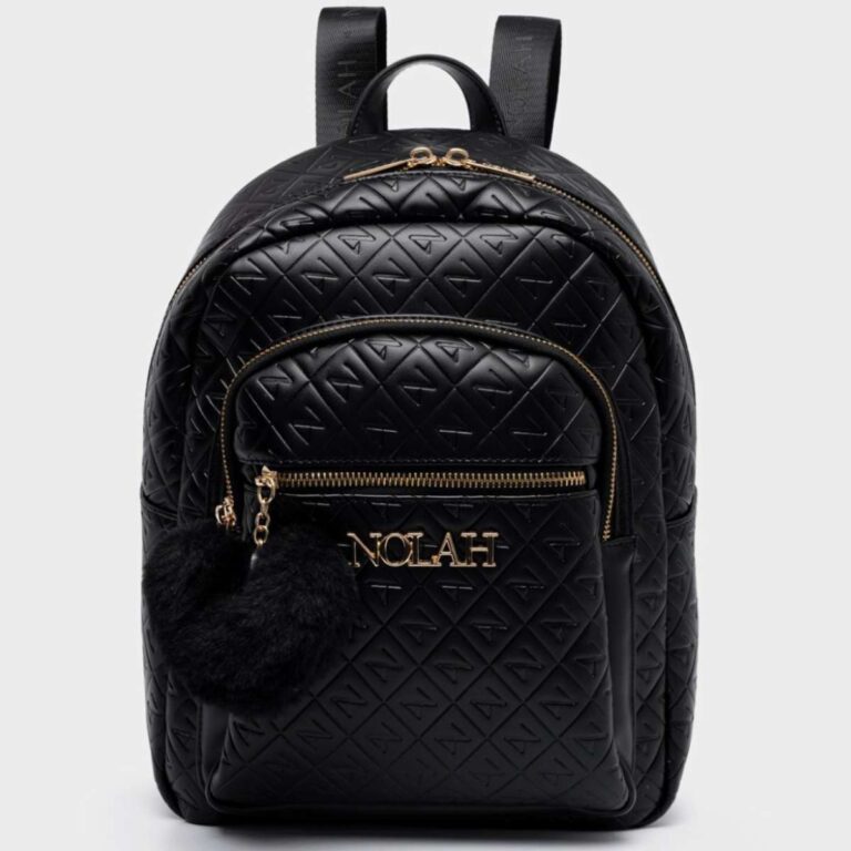 Nolah Lion Black Γυναικεία Τσάντα Πλάτης