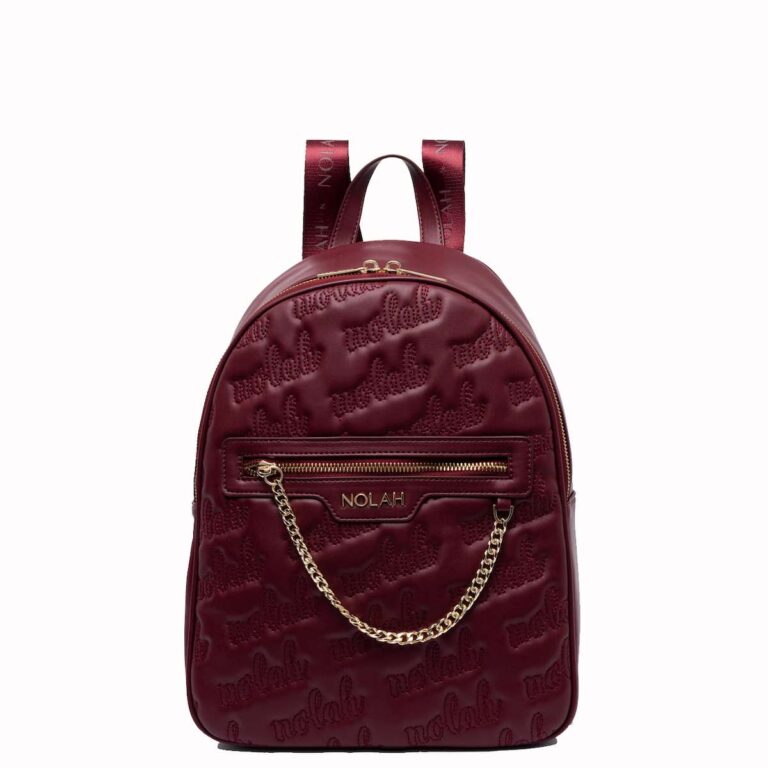 Nolah Nolahpack Burgundy Γυναικεία Τσάντα Πλάτης