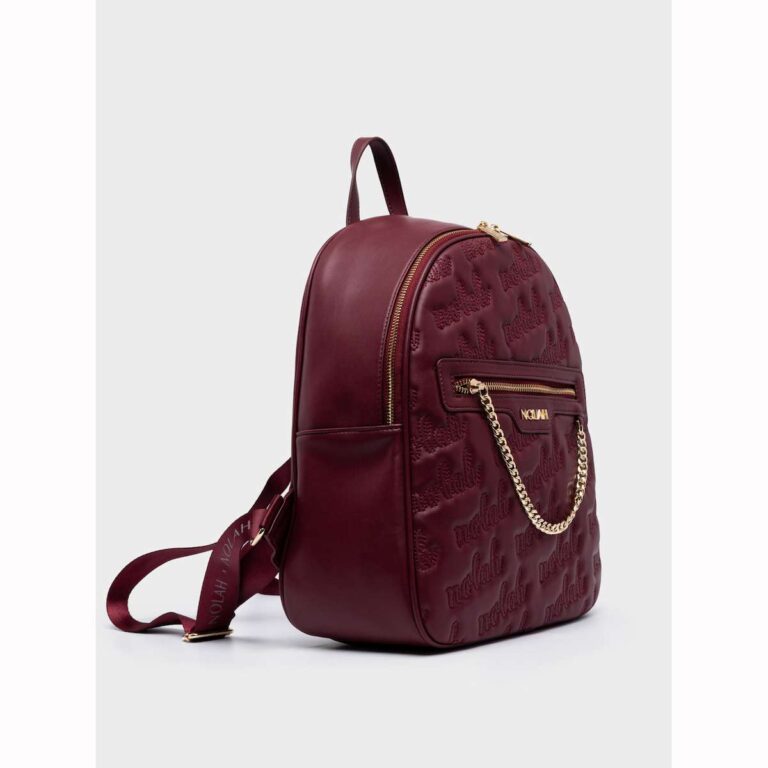 Nolah Nolahpack Burgundy Γυναικεία Τσάντα Πλάτης