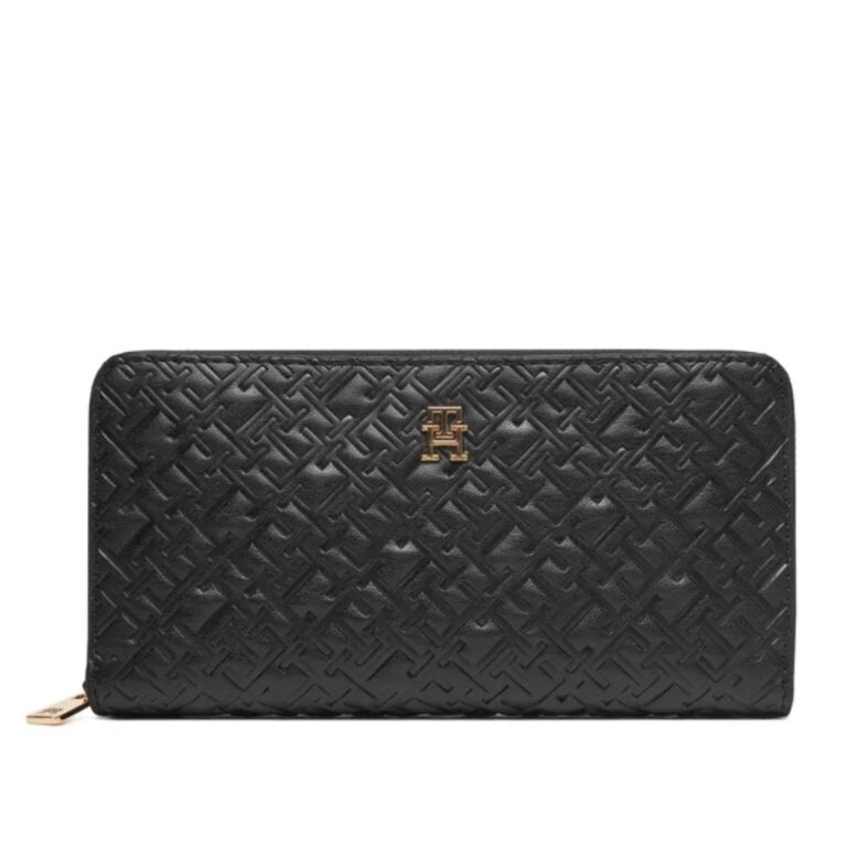 Tommy Hilfiger AW0AW17955-BDS Γυναικείο Πορτοφόλι Μαύρο