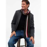 Tommy Hilfiger AM0AM14575-BDS Ανδρικό Κασκόλ