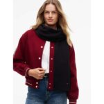 Tommy Hilfiger AW0AW19120-BDS Γυναικείο Κασκόλ